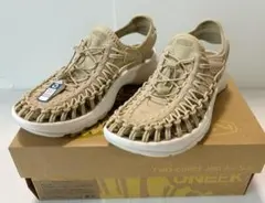 KEEN 1027293 ユニークアストリア／サファリ×スターホワイト 25cm