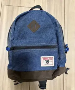 【新品未使用】DOUBLE.B デニムブルー リュック