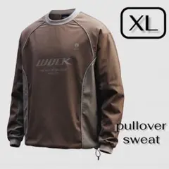 【新品】XL/ビッグシルエット 撥水 ナイロン プルオーバー スウェット