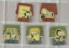 SNOOPY ファミマコラボ ステッカー全5種コンプリートセット