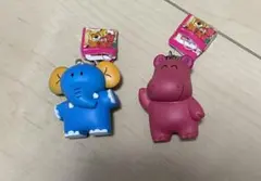 たべっこどうぶつ　ストラップ2点セット