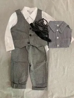 男の子 スーツ ベビー フォーマル 4点セット