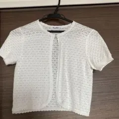 familiar ボレロ　レース　サイズ140 白　発表会　入学式