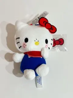 モンチッチ×ハローキティ　 おそろいアクリルチャーム付きマスコット