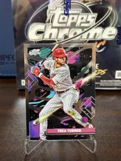 Trea Turner Topps Chrome cosmic 2025