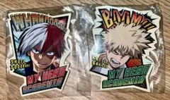 僕のヒーローアカデミア　ヒロアカ　爆豪勝己 轟焦凍 クリップバッジ　缶バッジ