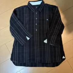 BURBERRY BLACK LABEL チェック柄 七分袖シャツのサムネイル