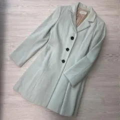 クリーニング済み！deicy ミントグリーン ロングコート