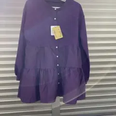 Provador紫色 長袖 チュニック 未使用タグ付き