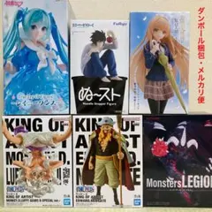 フィギュア まとめ売り デスノート L エル 初音ミク 白ヒゲ ルフィ 美少女