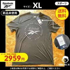 【Reebok】 (XL) 新品未使用: Tシャツ 1895グラフィック