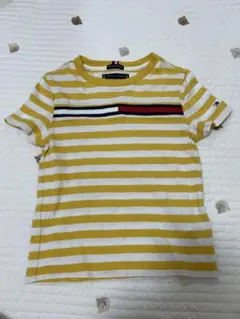 TOMMY HILFIGER ストライプTシャツ 104 半袖　Tシャツ