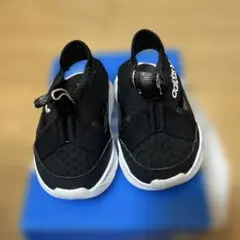 adidas ベビーサンダル ブラック　12