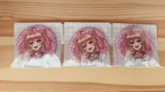 からぴち　のあ　展示会 缶バッジ×3