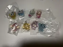 コンプ　ナルミヤキャラクターズ めじるしアクセサリー　全8種　ガチャ