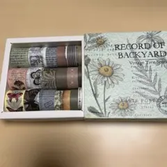 新品未使用品☆ヴィンテージ風マスキングテープセット 20個ボックス入り