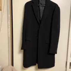 ESSENTIAL GARMENT ブラック チェスターコート メンズビッグ