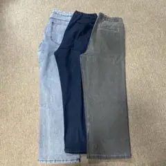 デニムパンツ　３本セット