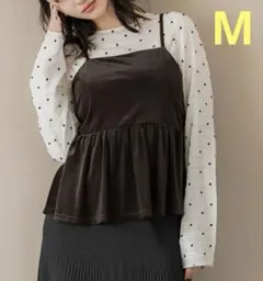 ネット完売商品！Coca ベロアビスチェ