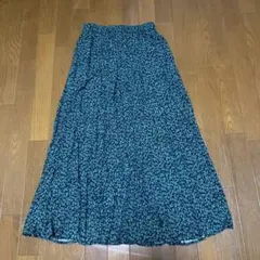 AMERICAN HOLIC 花柄 フレアスカート ロングスカート Mサイズ