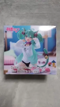 初音ミク Desktop Cute フィギュア 猫耳Tシャツver.