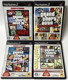 PS2 グランドセフトオート Ⅲ リバティーシティストーリーズ サンアンドレアス