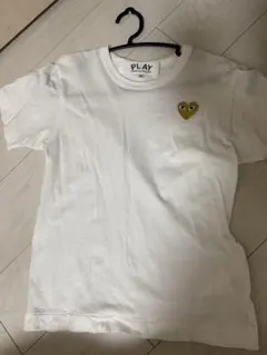 PLAY COMME des GARCONS ハートロゴ Tシャツ ホワイトのサムネイル