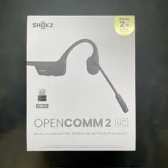 SHOKZ OPENCOMM 2 UC 骨伝導 イヤホン ショックス