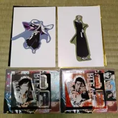 BLEACH 千年血戦篇 山本元柳斎重國、雀部長次郎、銀城空吾、月島秀九郎 4点