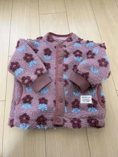 BEAMS mini ジャカード ボア プルゾン 2024FW 90