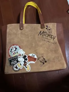 デニム&ダンガリー ミッキートートバッグ - メルカリ