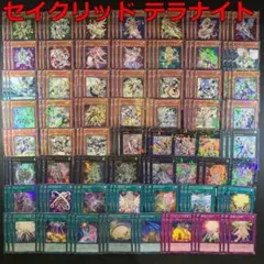遊戯王　サラマングレイト　本格構築デッキ　スリーブセット 遊戯王 サラマングレイト 本格構築デッキ スリーブセット - メルカリ