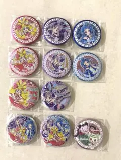キミとアイドルプリキュア♪ BIGホログラム缶バッジ　キミプリ　セミコンプ