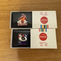 コカ•コーラ東京五輪ピンバッヂ　コカ•コーラ東京オリンピックピンバッジセット 東京オリンピック2020 コカ・コーラ ノベルティピンバッジセット