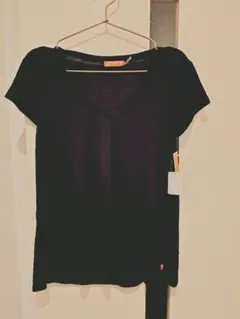 josie NATORI HP France 半袖Tシャツ ブラック 未使用品のサムネイル