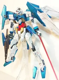 MG ダブルオーガンダムセブンソード/G 全塗装 組立済み完成品 ガンプラ