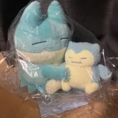 未使用タグ付き　Little Daydream ゴンベとカビゴンぬいぐるみのサムネイル