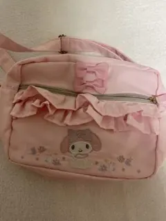 サンリオ　マイメロ　ピンクショルダーバッグ