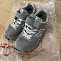 New Balance キッズ スニーカー グレー　996 19センチ