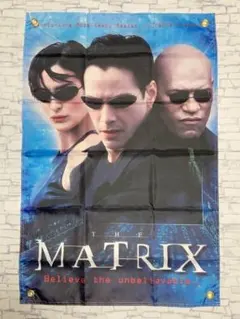 「マトリックス/キアヌ・リーブス　大型 布製ポスター　タイプA」jo-db