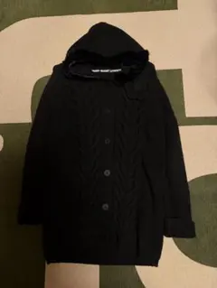 MARY QUANT LONDON フード付きニットワンピース Mサイズ