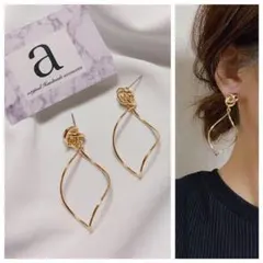 2090☺︎3連フープとひねりフープのチタンピアス☺︎