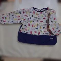 カラフル車両デザインお食事エプロン