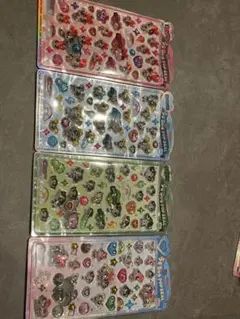 【正規品】 うるちゅるポップシール パワーパフガールズ 4種セット