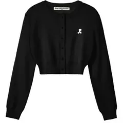 Rest & Recreation RR CROP ニットカーディガン ブラック