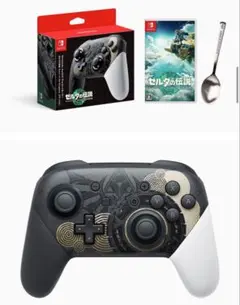 任天堂switchゼルダの伝説ティアーズオブザキングダムソフト+コントローラー