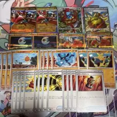 ポケモンカード メガルカリオデッキパーツ メガルカリオex 進化ラインセット