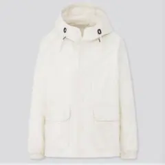 【美品】ユニクロ⭐️ コットンパーカー オフホワイト XS