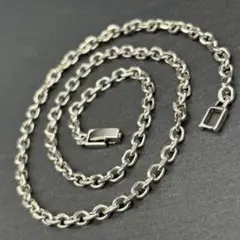 US輸入 極太喜平ネックレス ウォレットチェーン ヴィンテージ 925刻印