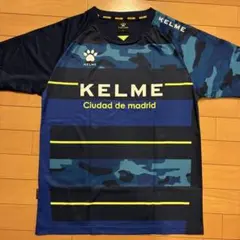KELME プラクティスシャツ 迷彩柄 ネイビー